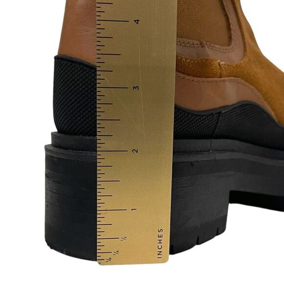 SAM EDELMAN Lulia Suede Chunky Booties 9 - Picture 10 of 11